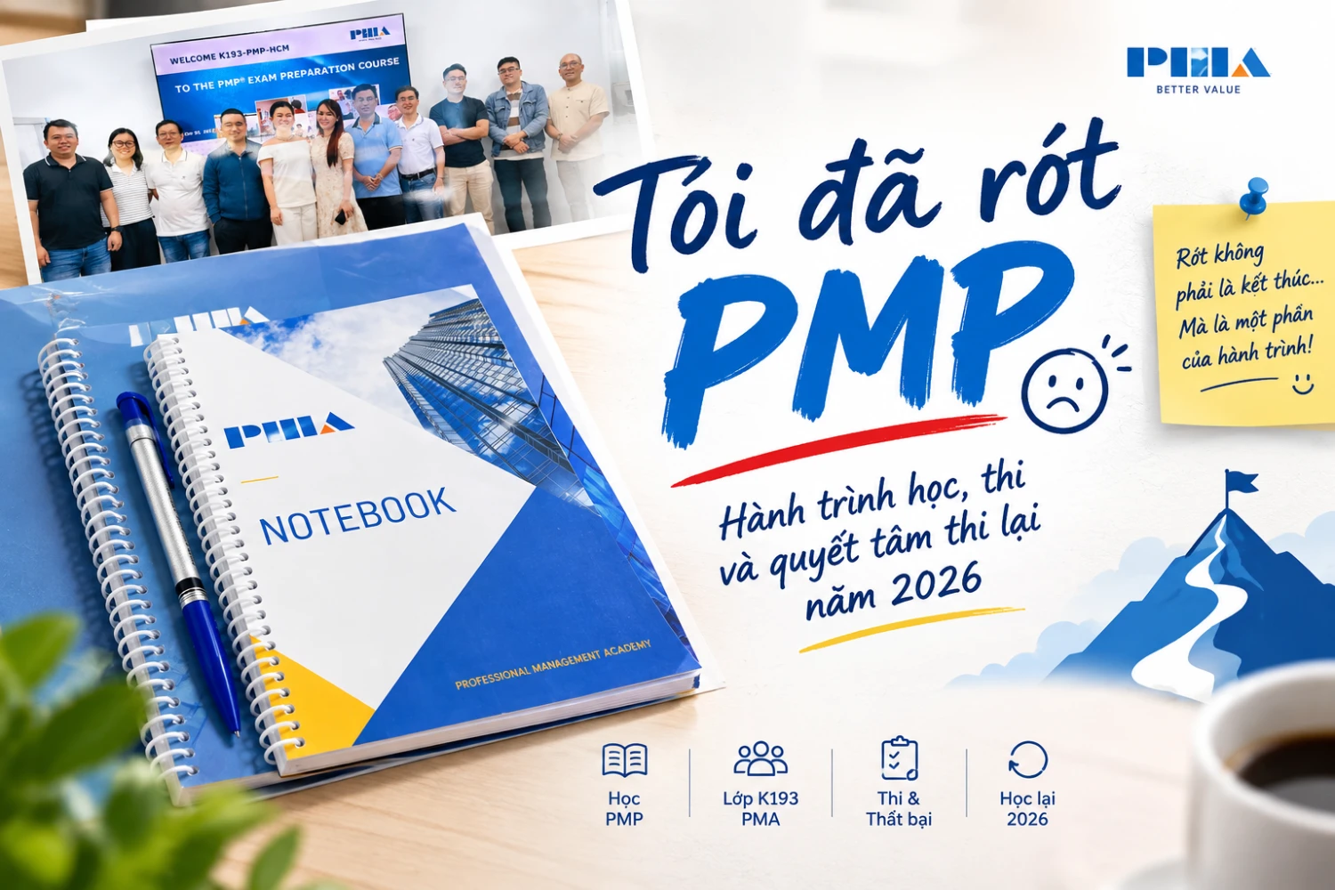 Tôi đã rớt PMP