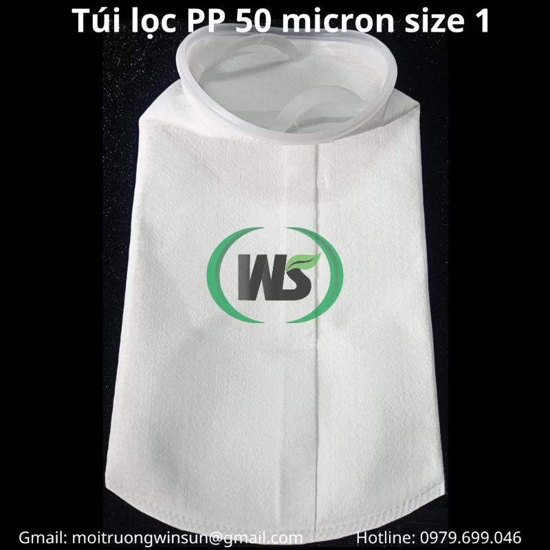 Ưu điểm túi lọc PP 50 micron size 1