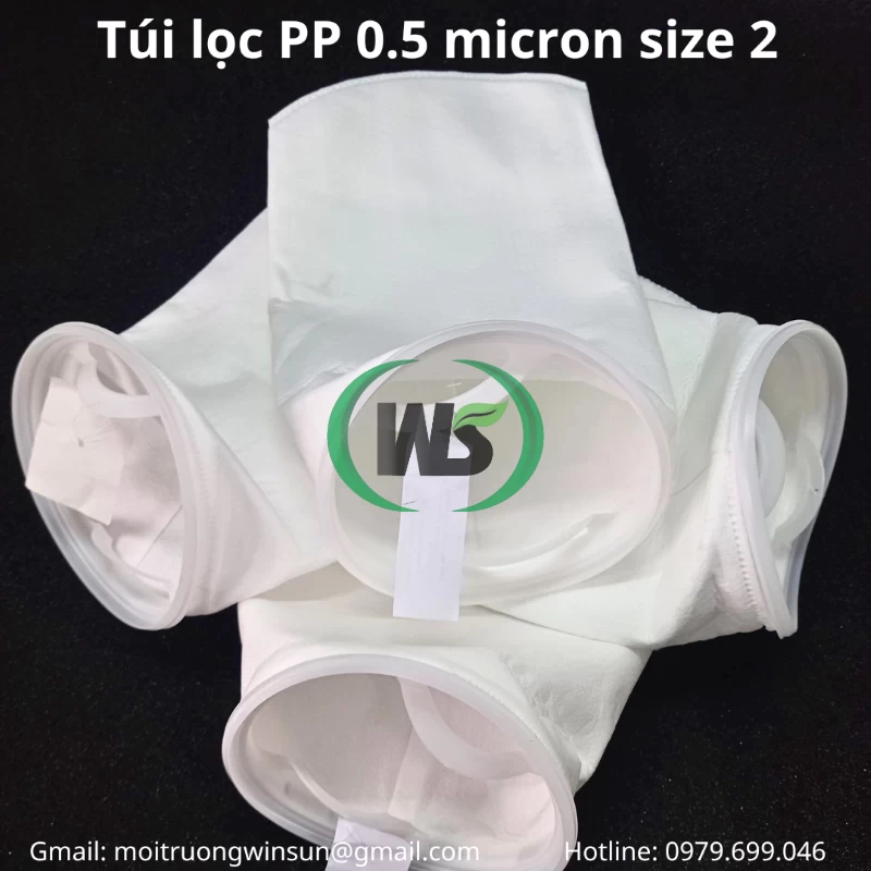 Tại sao nên mua túi lọc PP 0.5 micron size 2 tại WINSUN?
