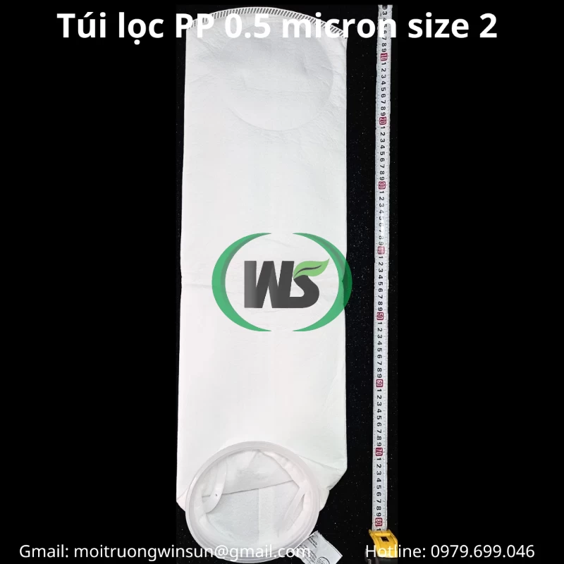 Ứng dụng túi lọc PP 0.5 micron size 2