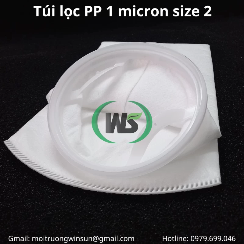 Công ty TNHH Môi Trường WINSUN chuyên cung túi lọc PP 1 micron size 2