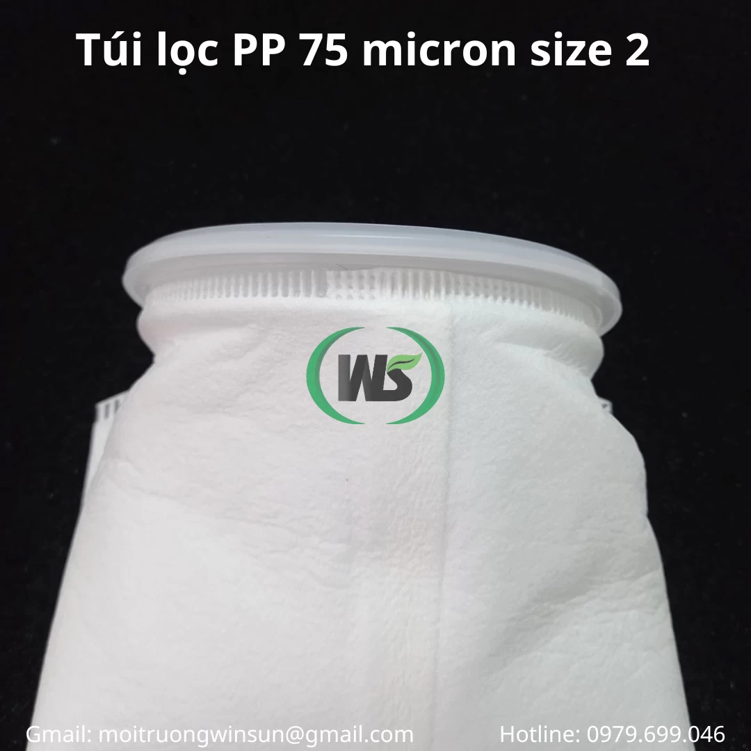 Công ty TNHH chuyên cung cấp túi lọc PP 75 micron size 2